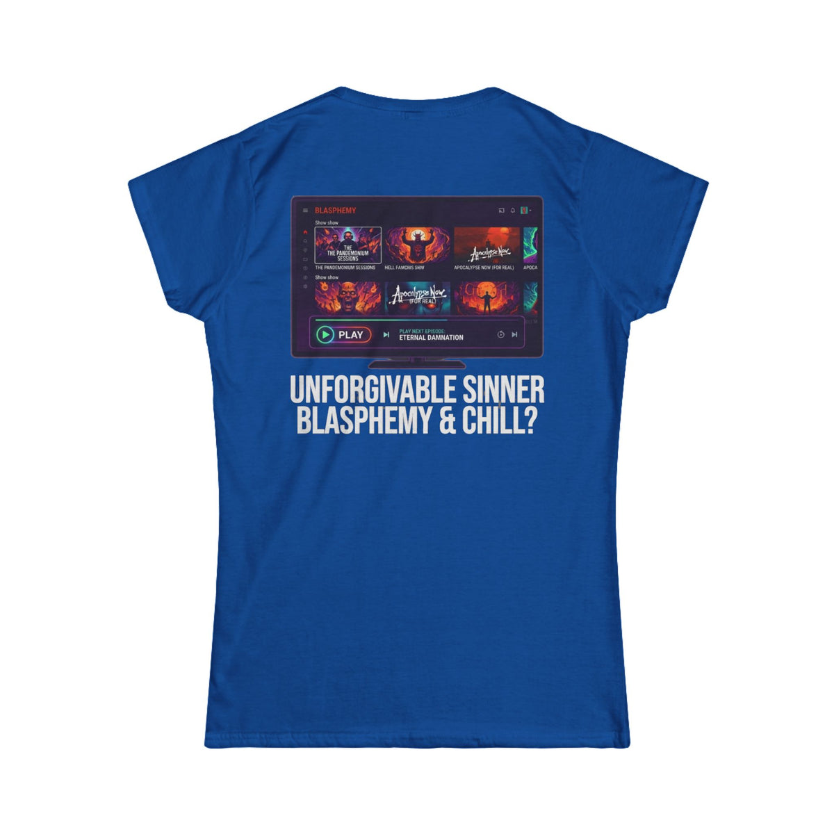"Good Book Series Blasphemy & Chill" Women's Tee