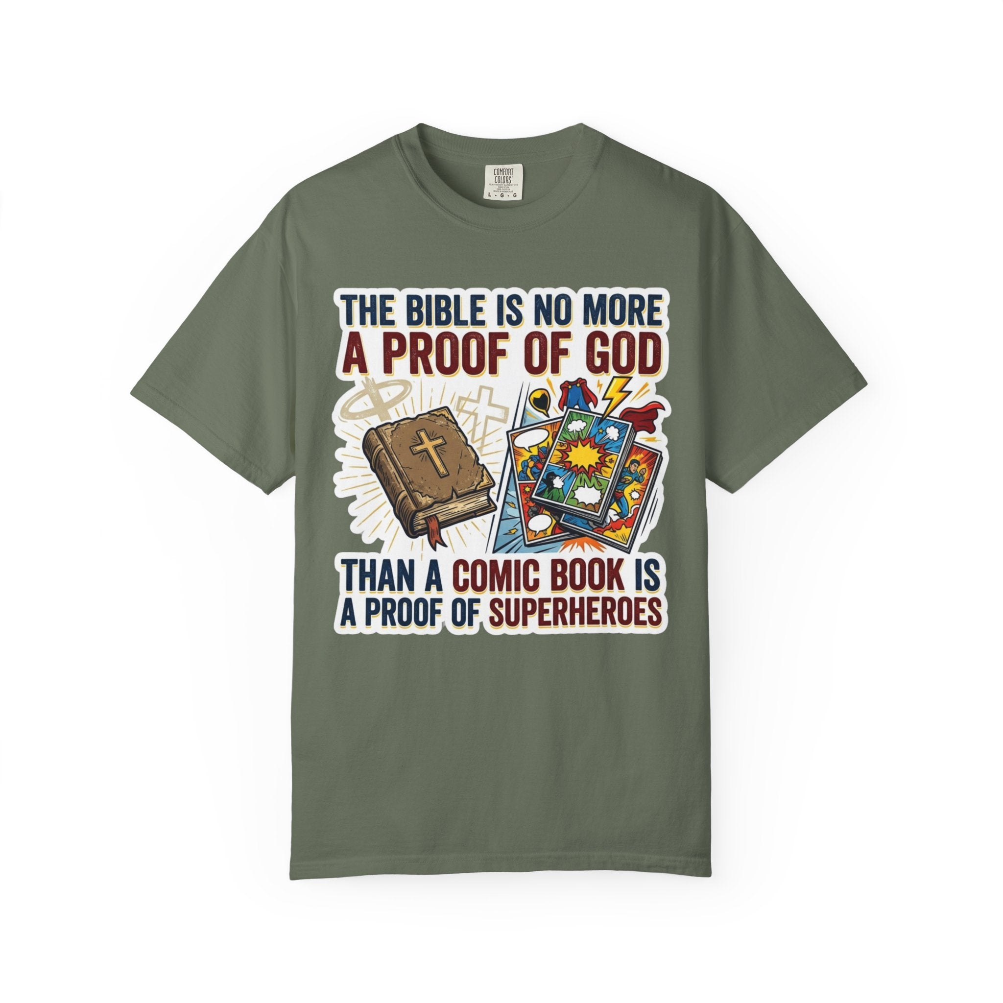 "Bible Proof of Good" Unisex Garment-Dyed Tee
