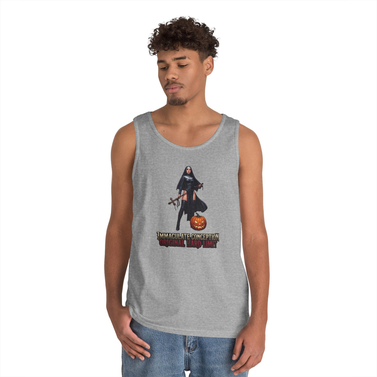 Color: Sport Grey | Original Hard Limit Tank Top