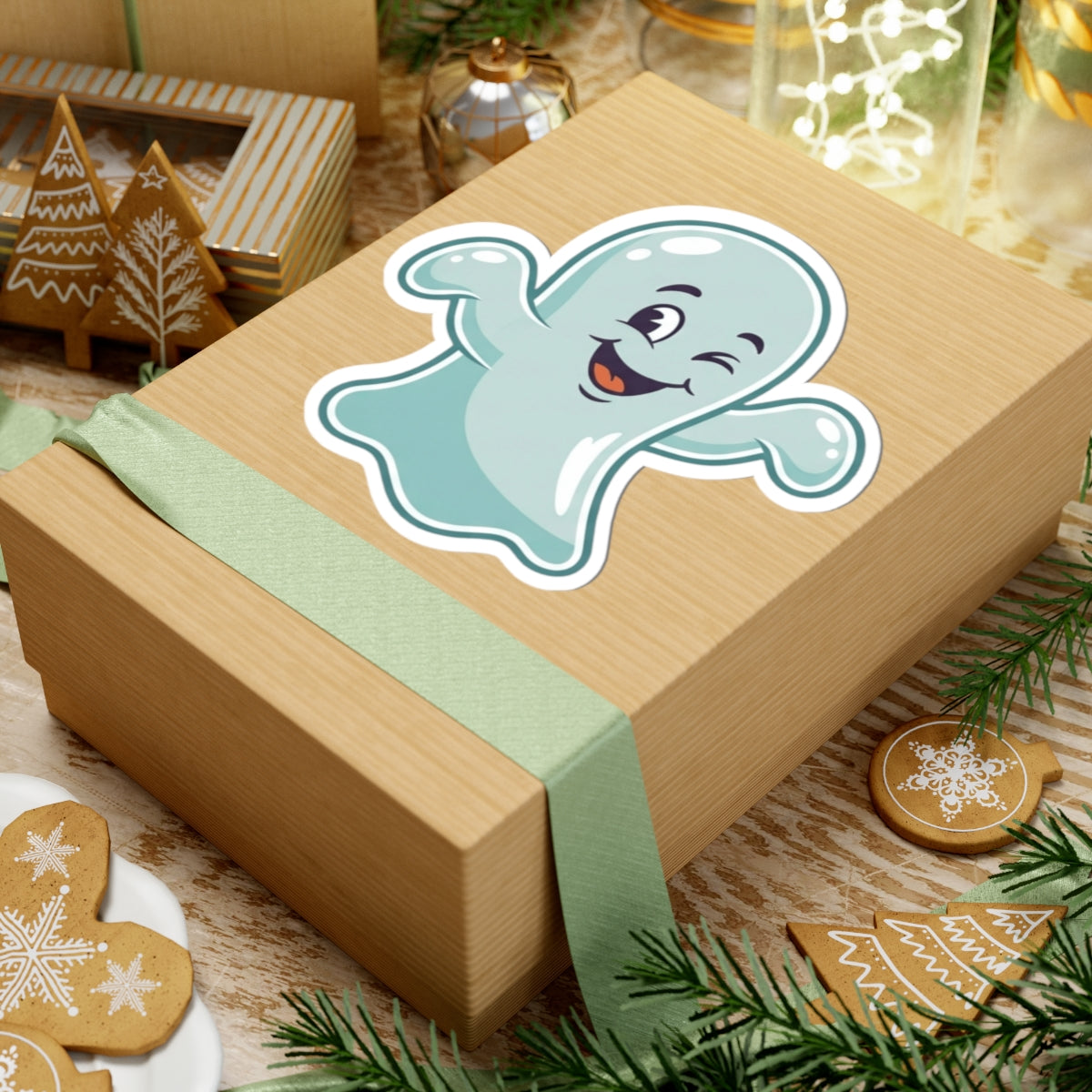 "Ghost Flakes" Sticker