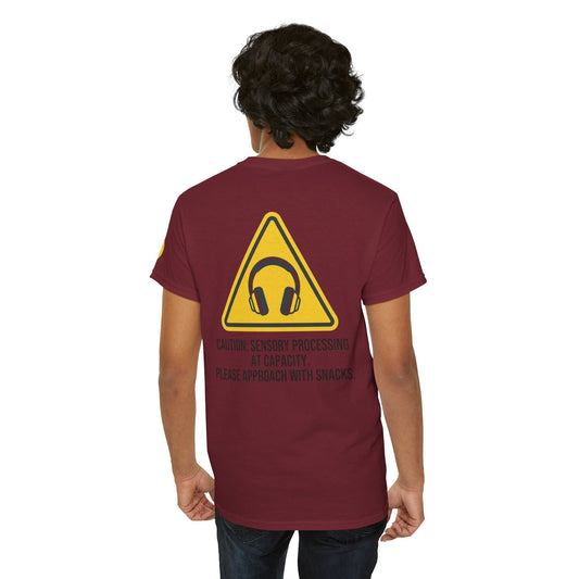 "Sensory At Capacity" Premium Graphic Tee