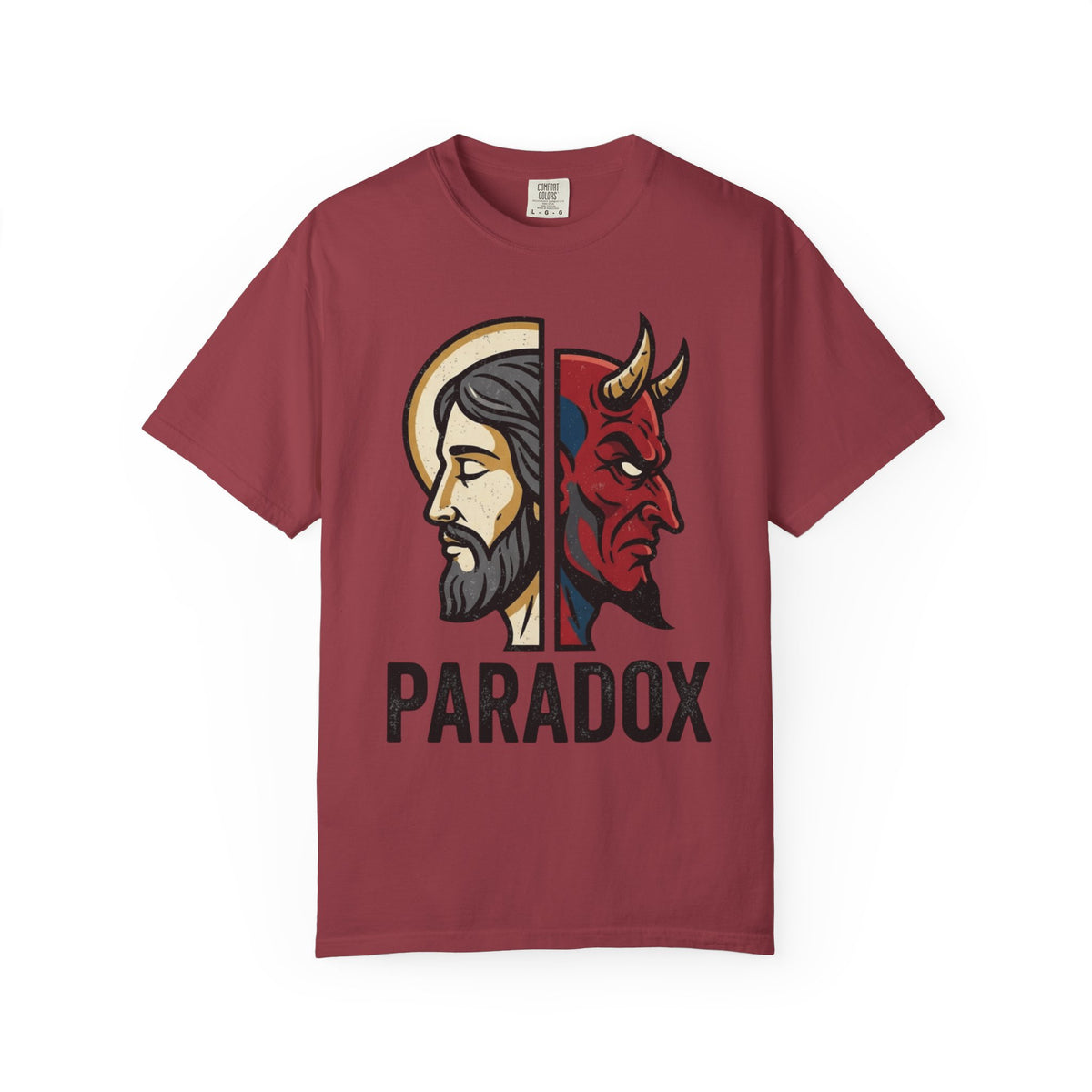 Color: Chili | Paradox Unisex Garment-Dyed Tee