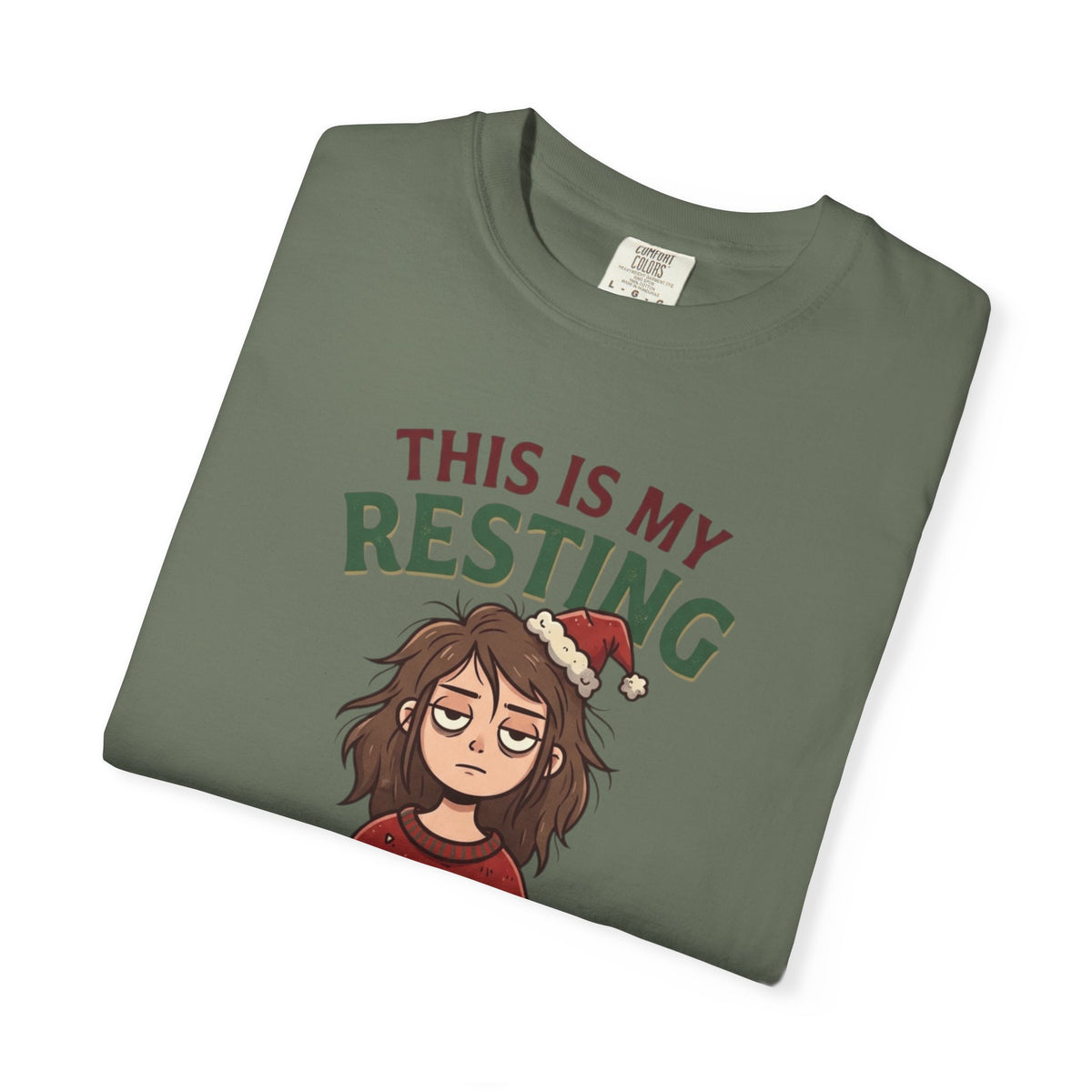 "Christmas Is Ruined" Unisex Garment-Dyed Tee