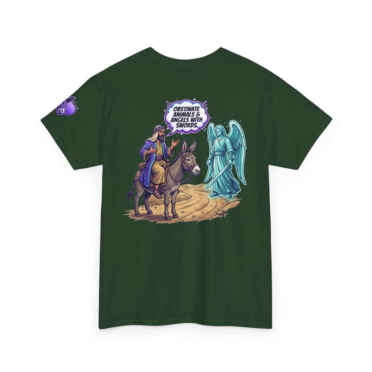 Good Book Series Obstinate Animals & Angels With Swords Premium Graphic Tee