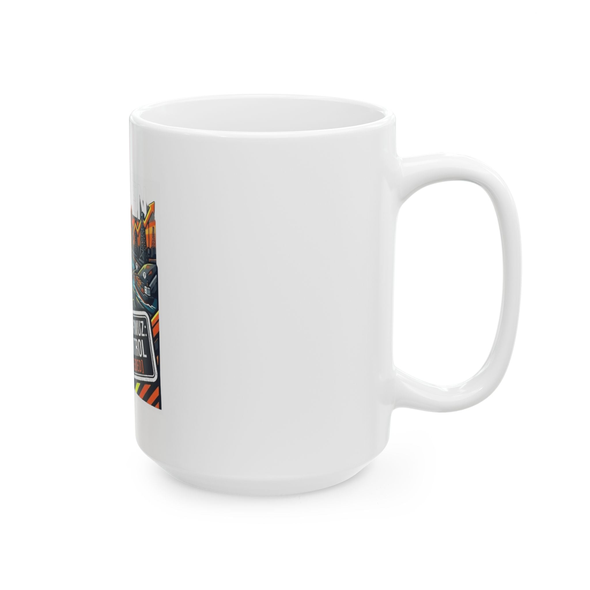 "Straight Of Hormuz is Open" White Ceramic Mug