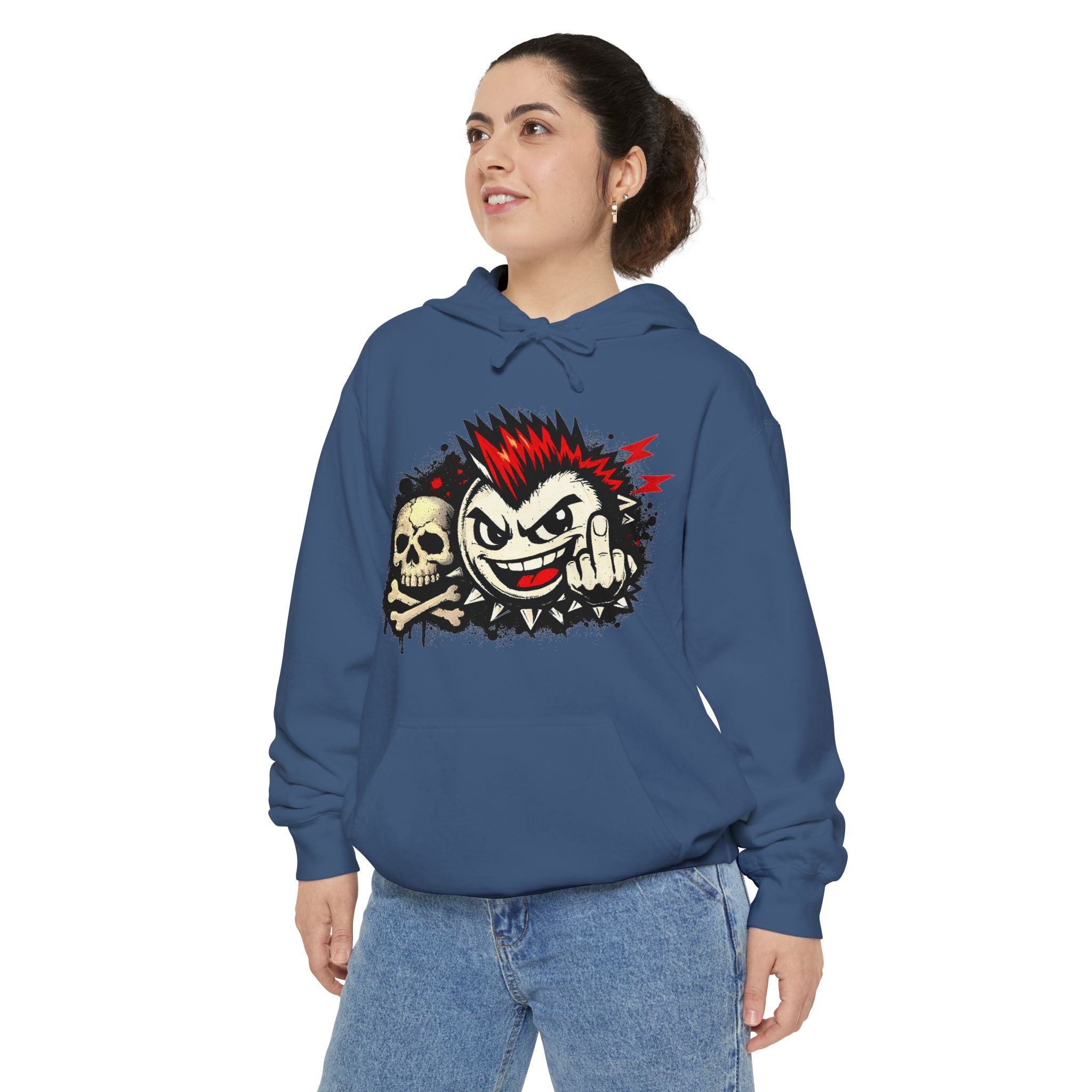 One Finger Opinion | Garment-Dyed Hoodie — AttitudeShirts