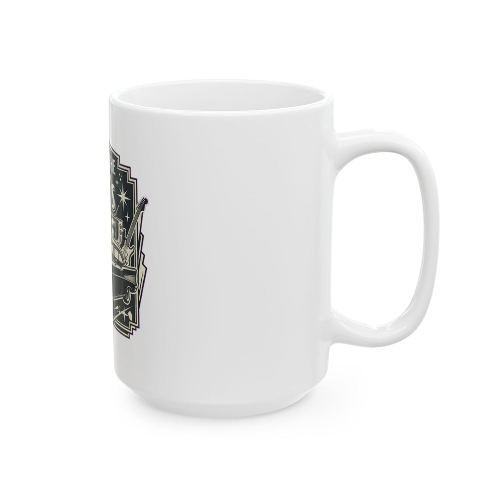 "Made in the 50's" White Ceramic Mug