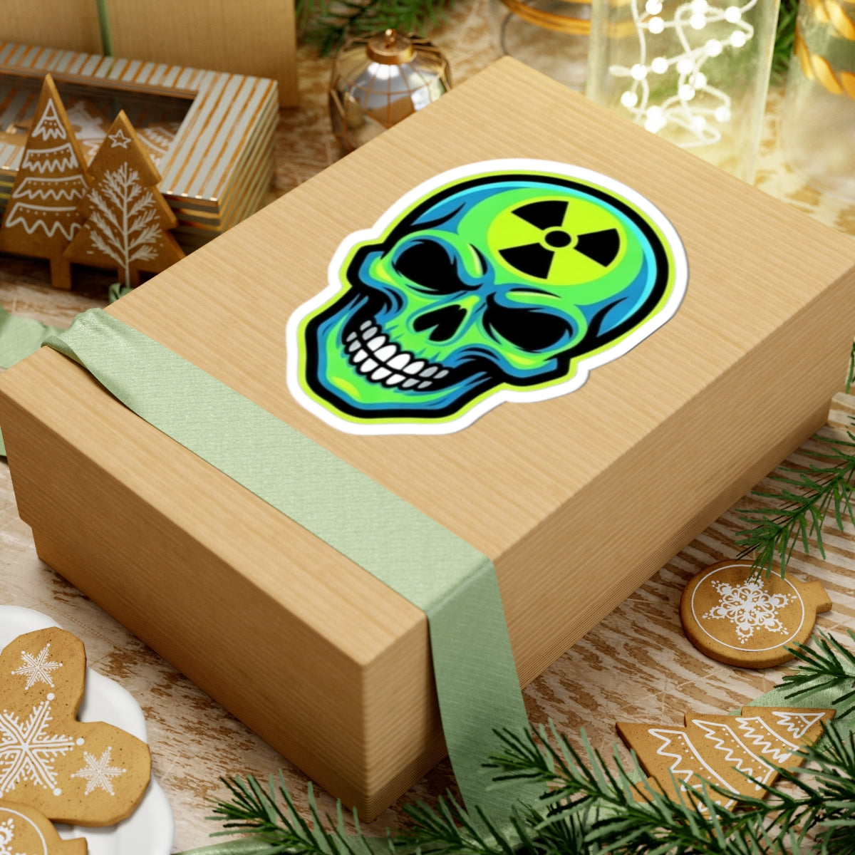 "Radioactive Apparel" Sticker