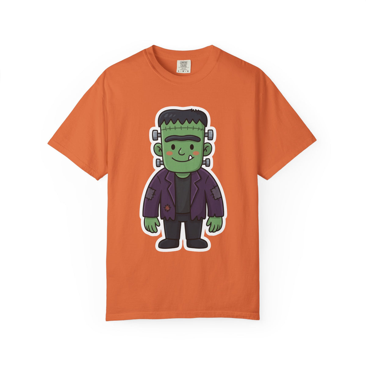Color: Burnt Orange | Frankenstein Unisex Garment-Dyed Tee