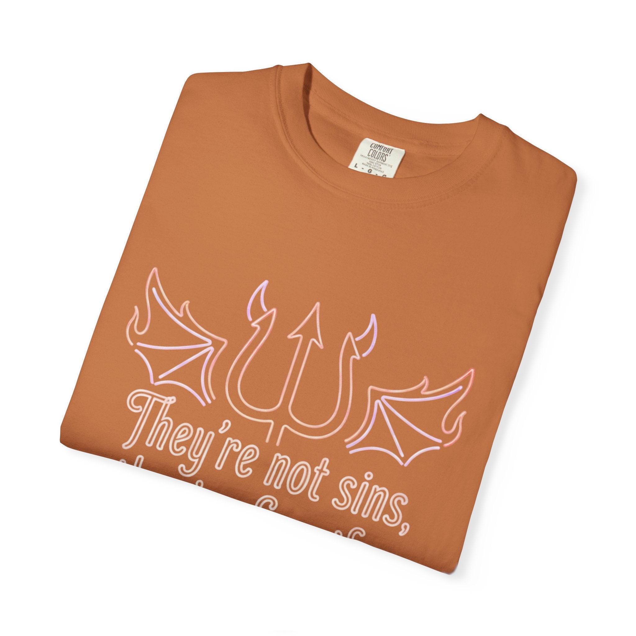 "Infernal Rewards Program" Unisex Garment-Dyed T-shirt