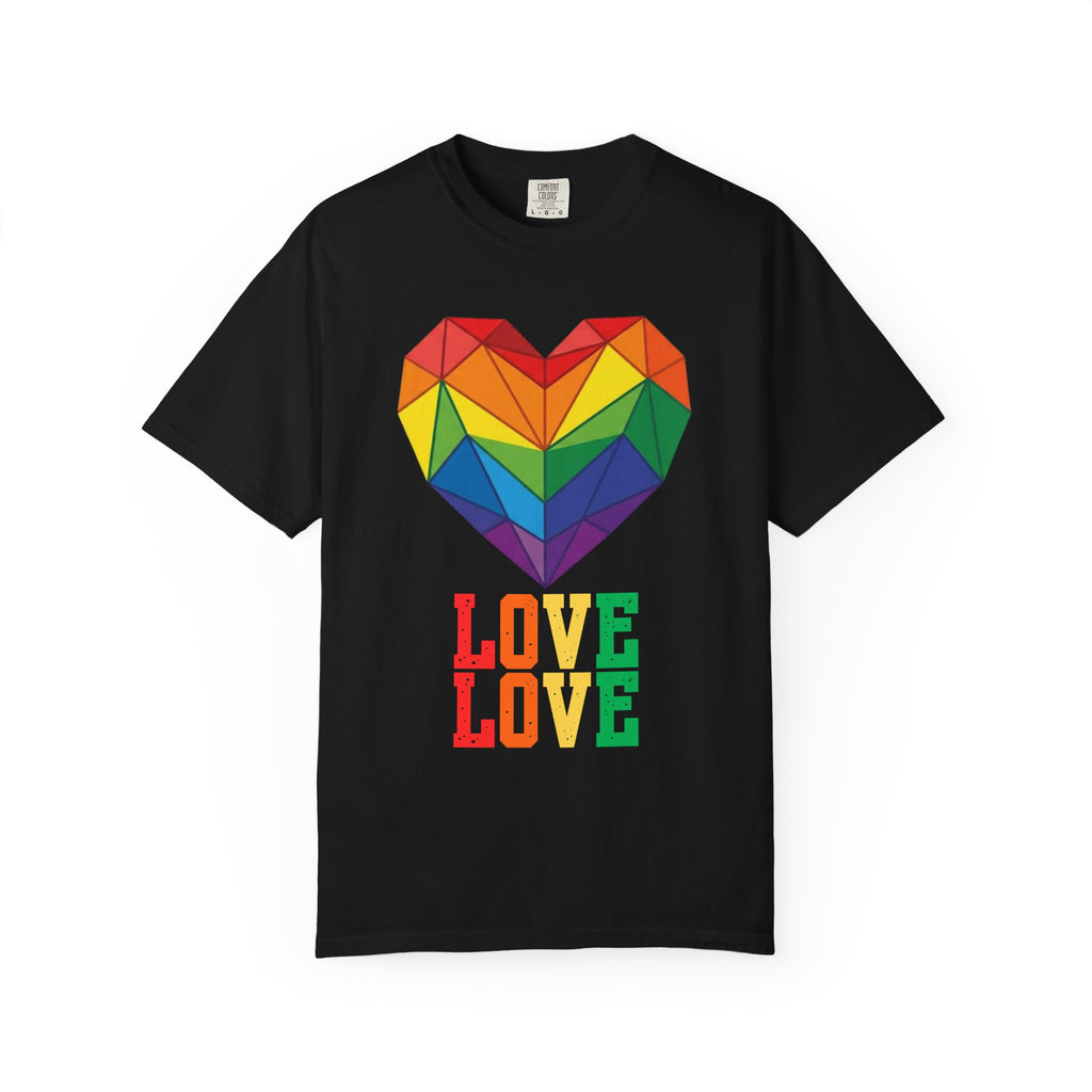 "LOVE" Unisex Garment-Dyed Tee