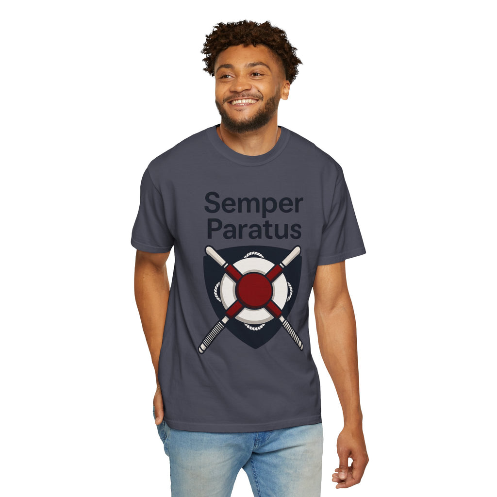 "Semper Paratus" Unisex Garment-Dyed T-shirt