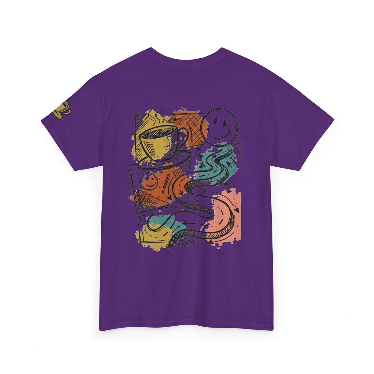 "Happy Coffee" Premium Graphic Tee