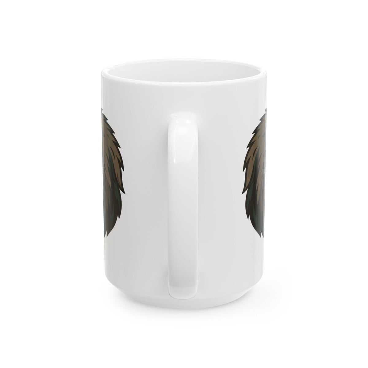"Mapinguari (Amazon Rainforest)" White Ceramic Mug — Graphic