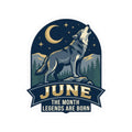 "June Legend" Sticker