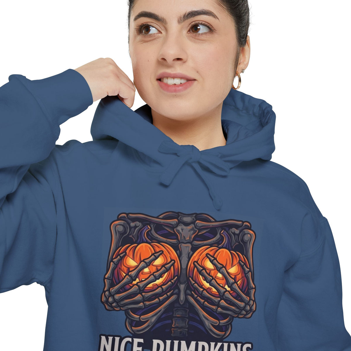 "Nice Pumpkins" Garment-Dyed Hoodie