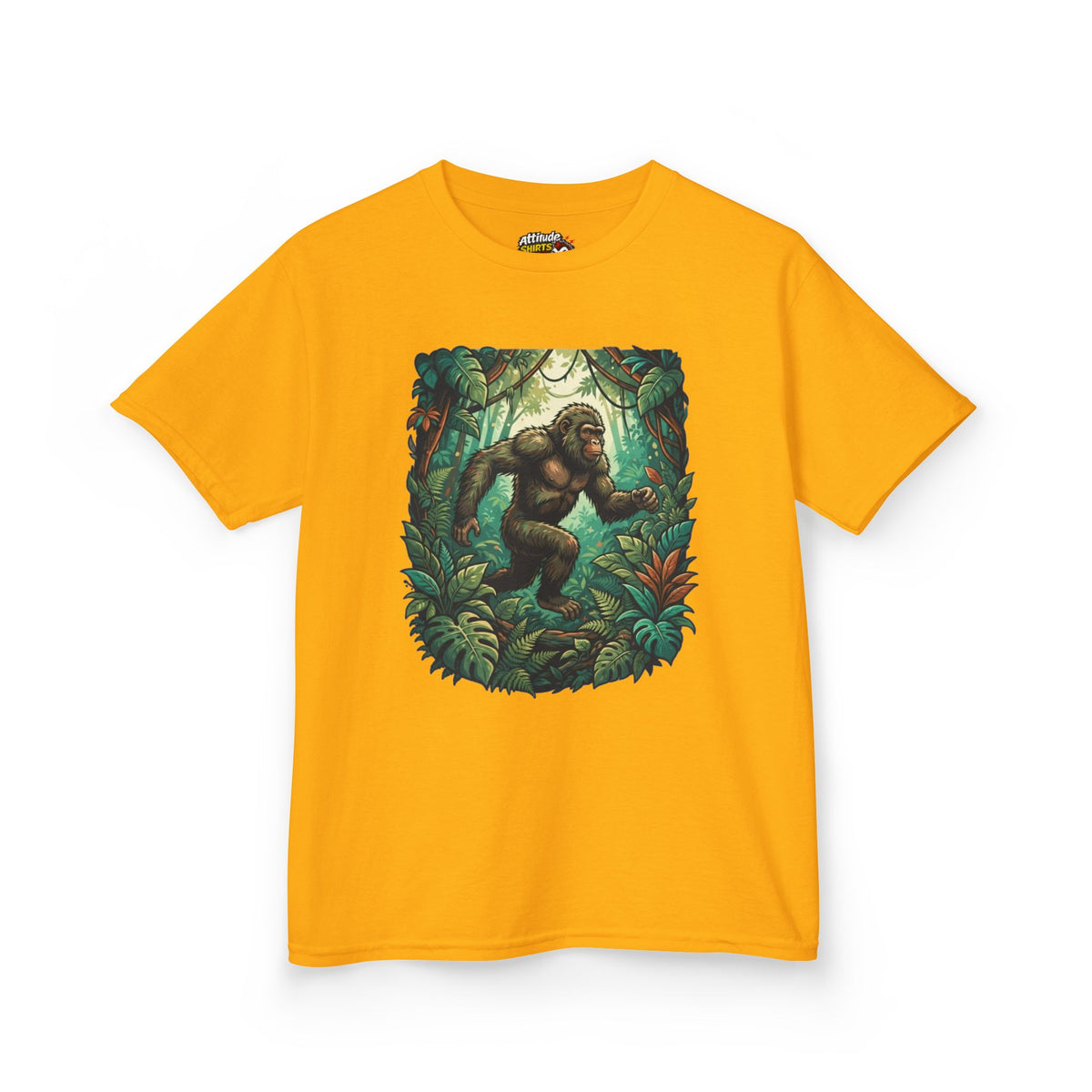 Color: Gold | The Bukit Timah Monkey Man (Singapore) Kids Tee