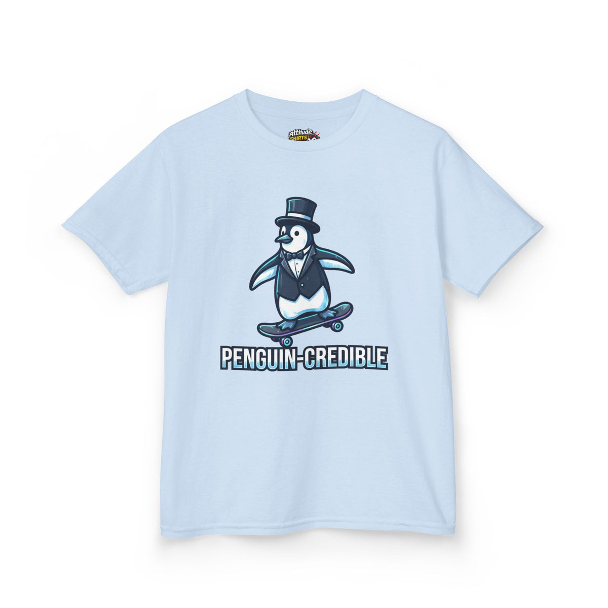"Penguin Credible" Kids Tee