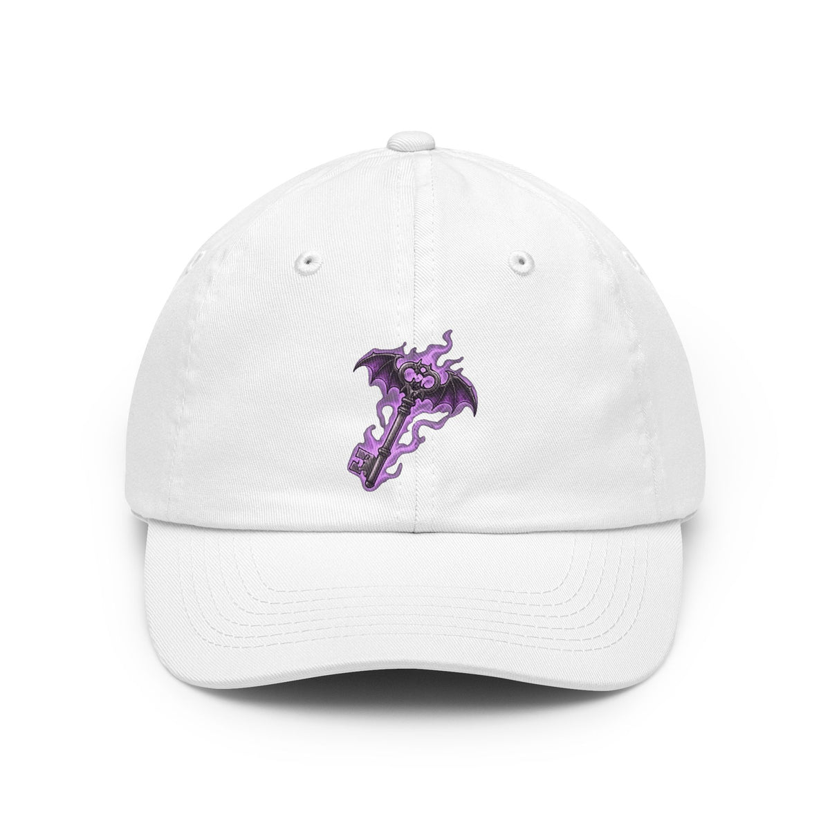 Color: White | Skeleton Key Dad Hat