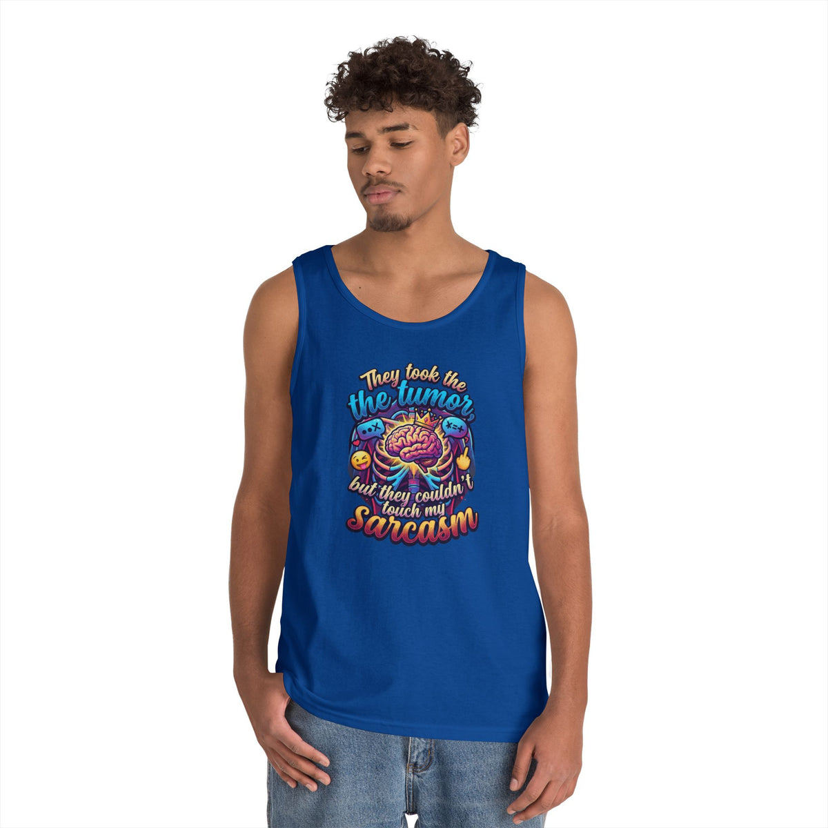 "Took the Tumor But Not My Saracasm" Tank Top