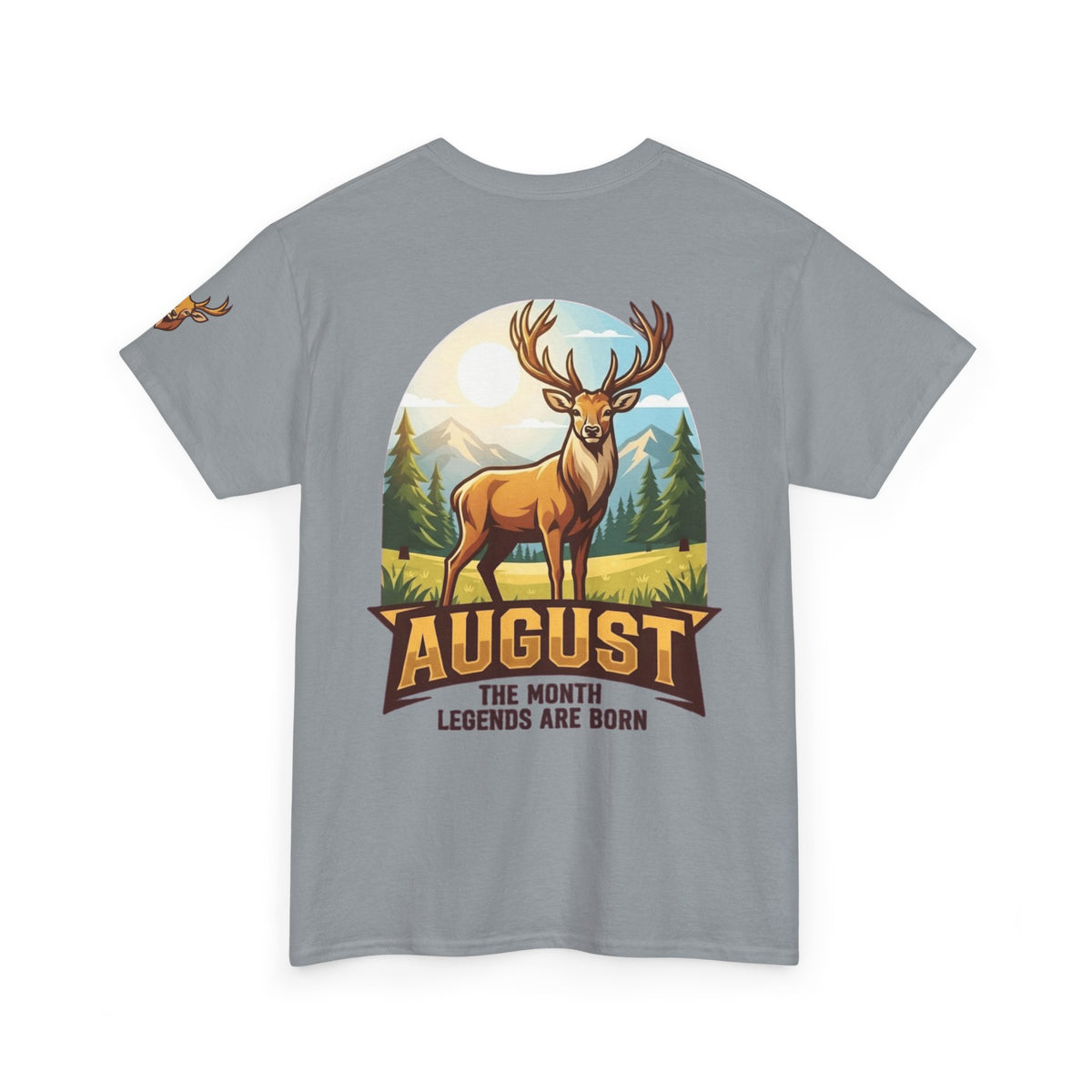 Color: Gravel | August Legend Premium Graphic Tee