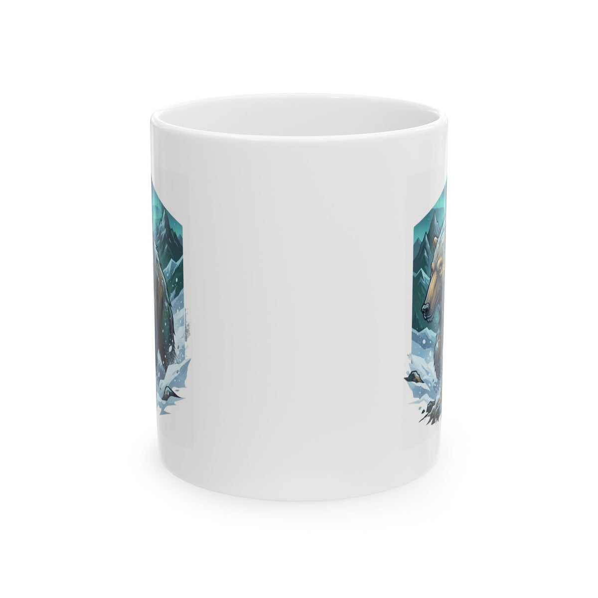 "Alioat (Siberian Folklore)" White Ceramic Mug