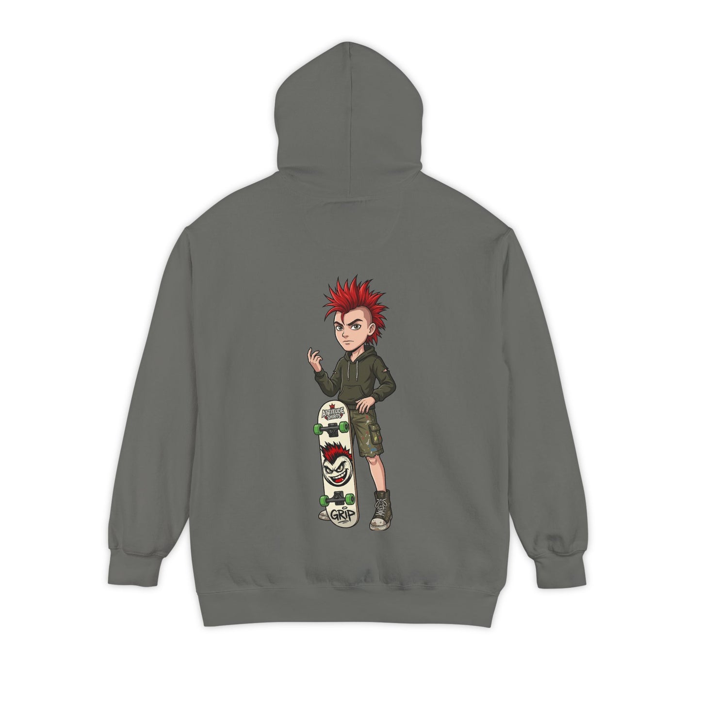 "Skater" Garment-Dyed Hoodie