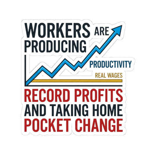 "Protest Series - Share The Value" Sticker — Main