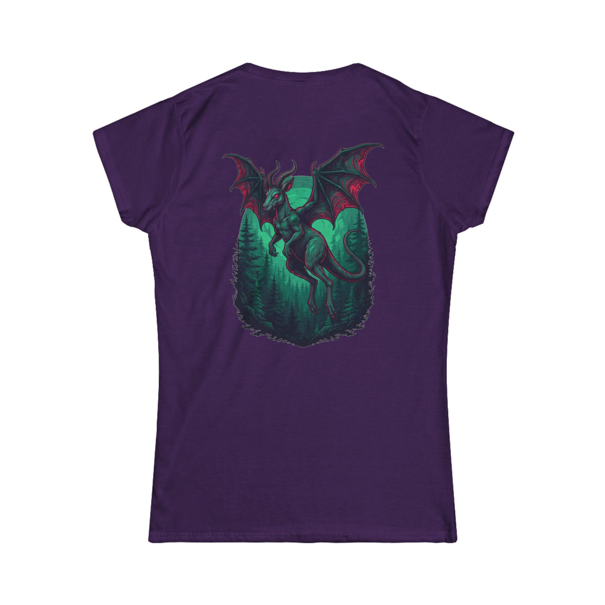 Color: Purple | The Jersey Devil (New Jersey, USA) Women's Tee