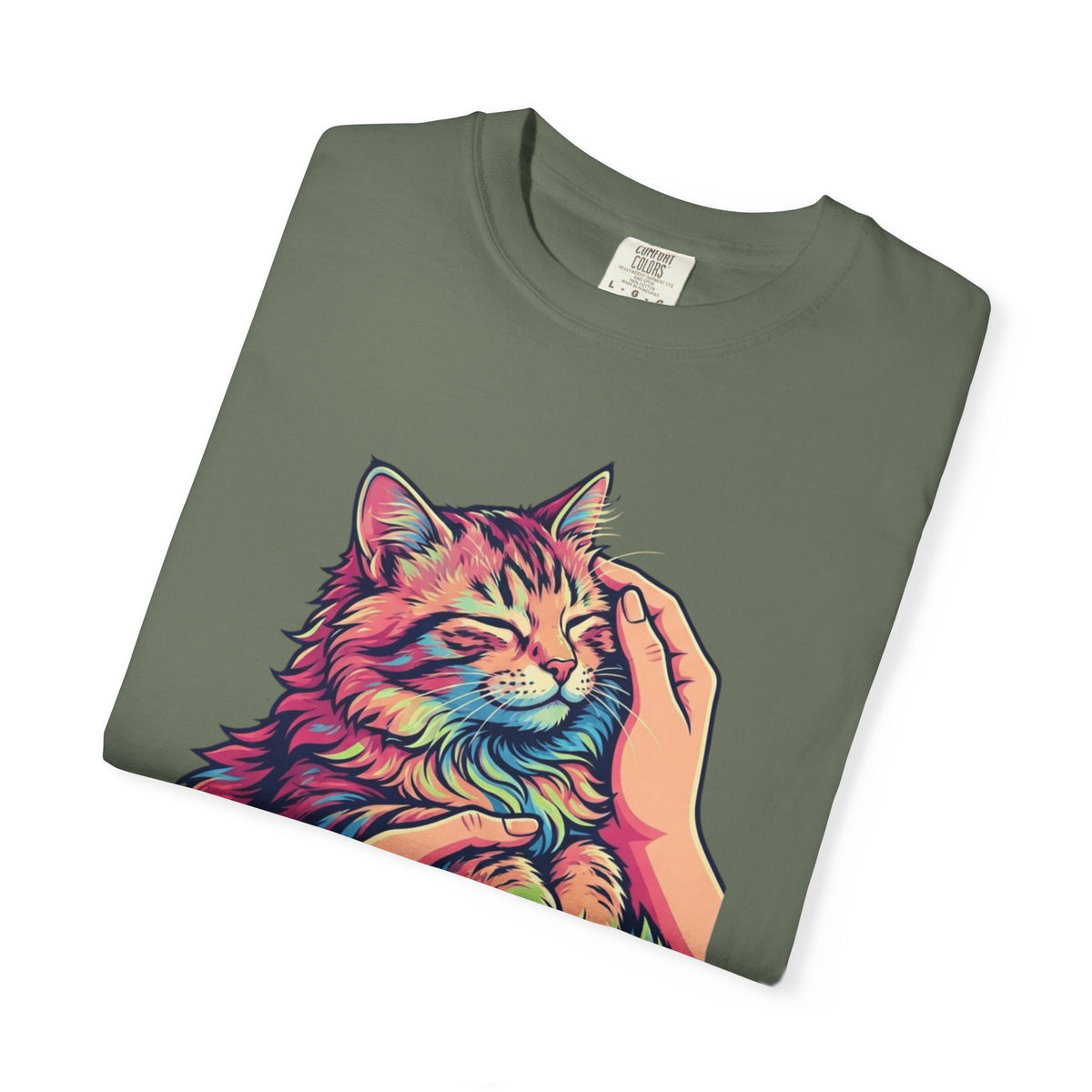 "Always Cuddle Your Pussy" Unisex Garment-Dyed Tee