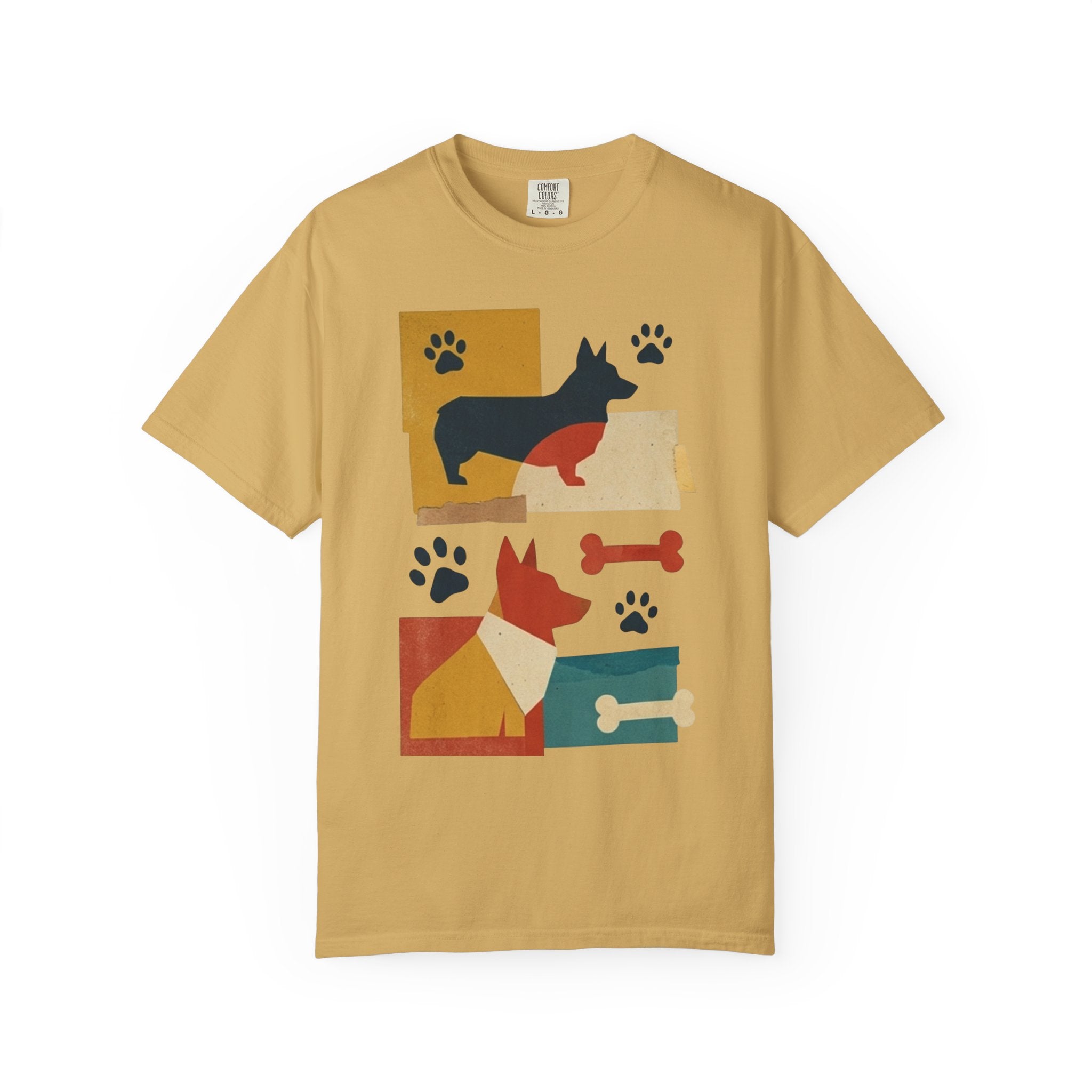 "Dogs and Bones" Unisex Garment-Dyed Tee