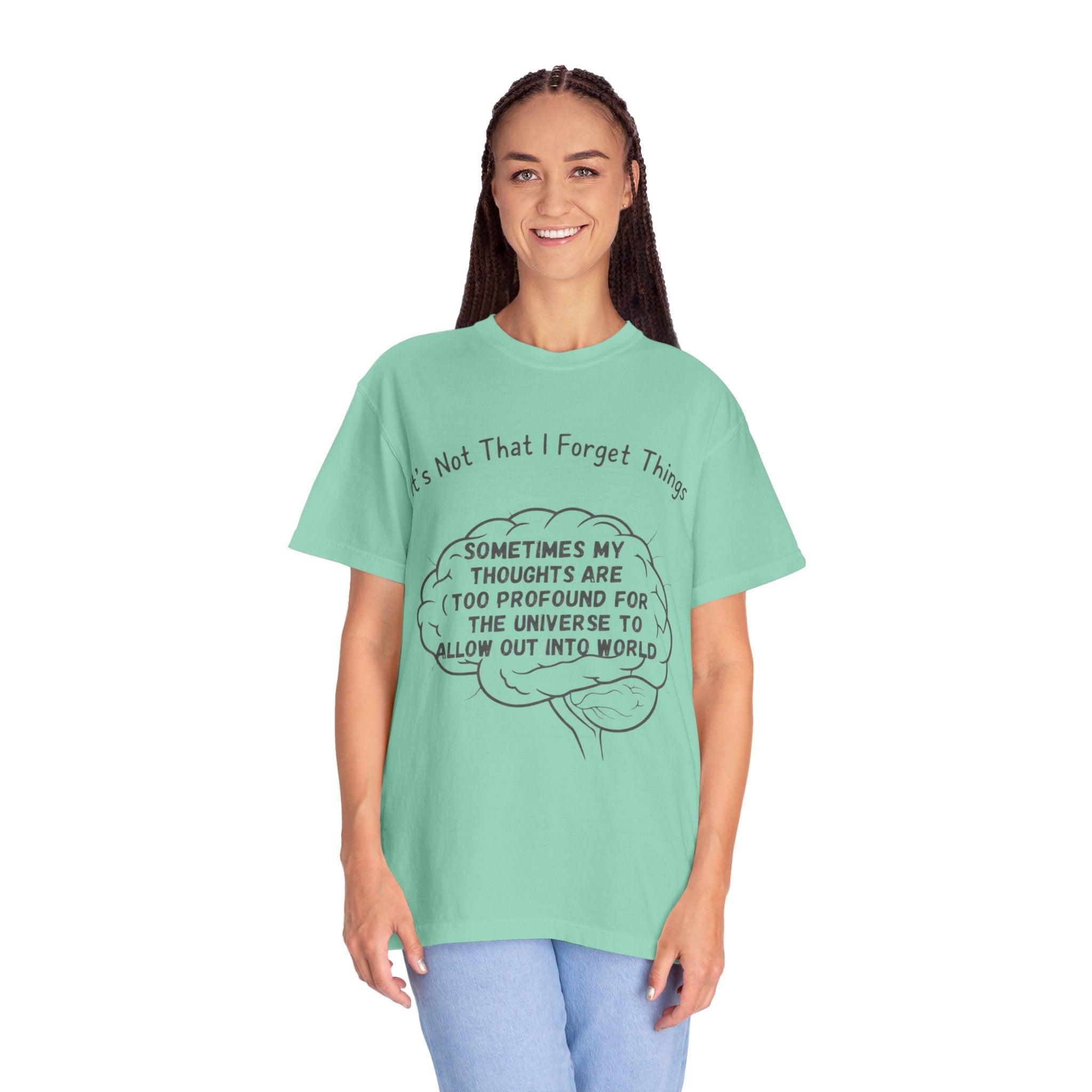 "Profound Thoughts 3" Unisex Garment-Dyed T-shirt