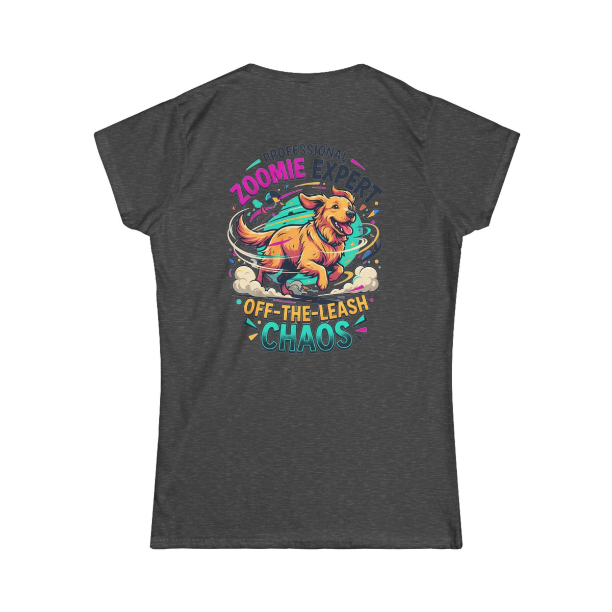 Color: Dark Heather | Professional Zoomie Expert Women's Tee