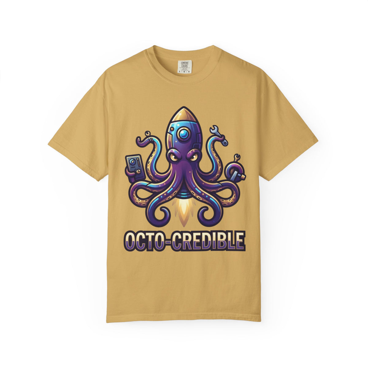 "Octo Credible" Unisex Garment-Dyed Tee
