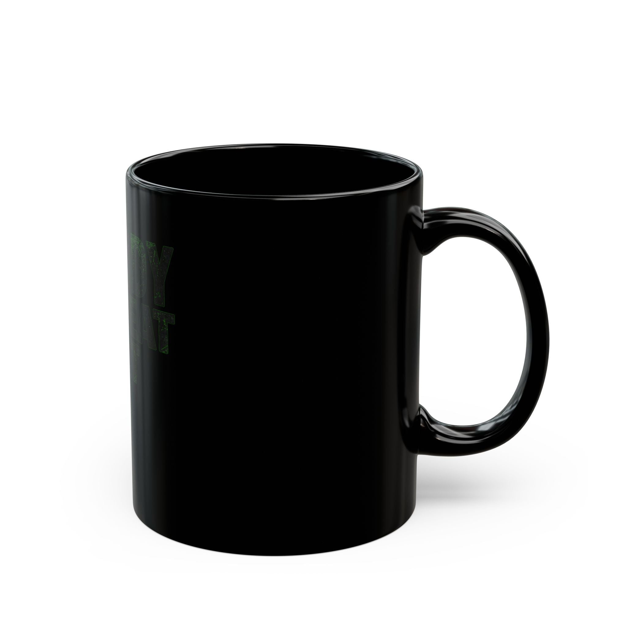 "Nobody Can Beat You At Being You" Black Ceramic Mug