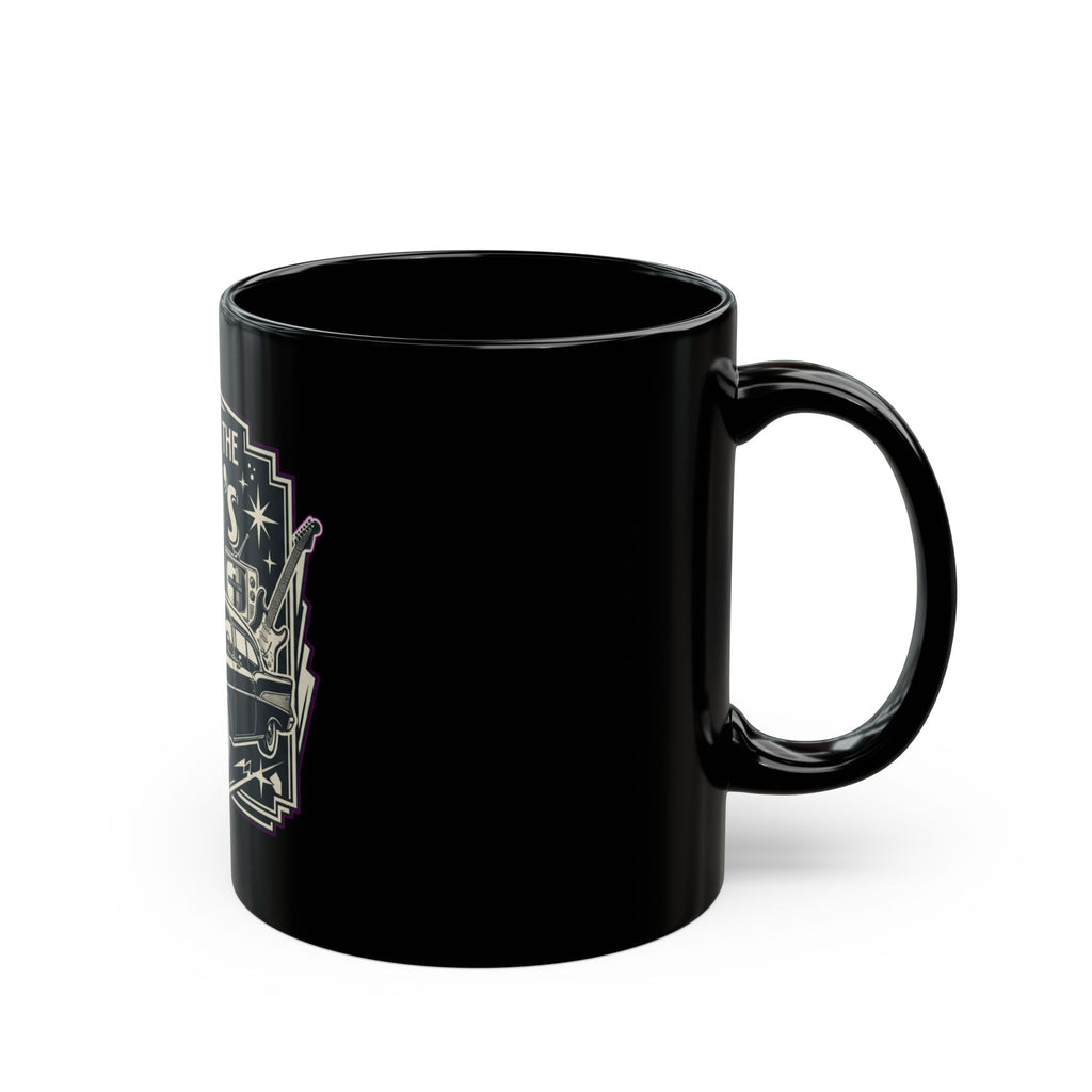 "Made in the 50's" Black Ceramic Mug