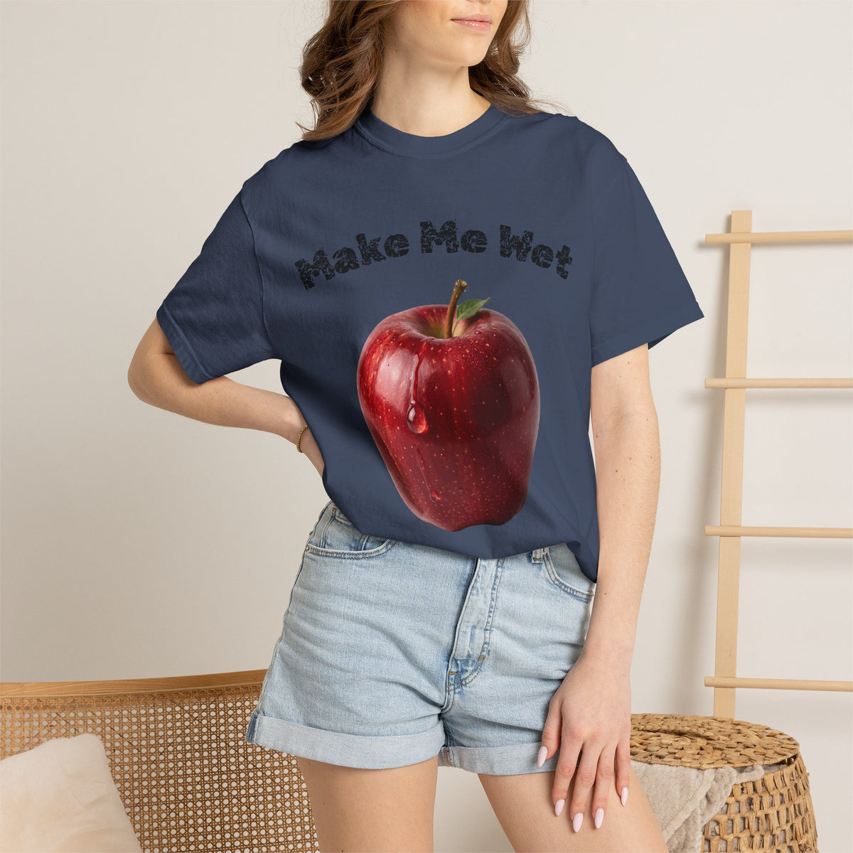 Color: Midnight | Make Me Wet Unisex Garment-Dyed T-shirt
