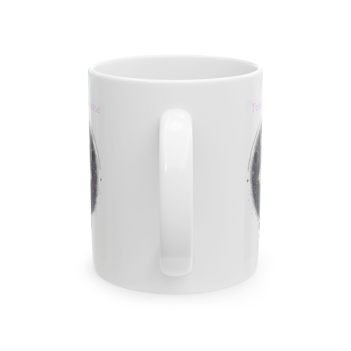 "Trust the Universe" White Ceramic Mug