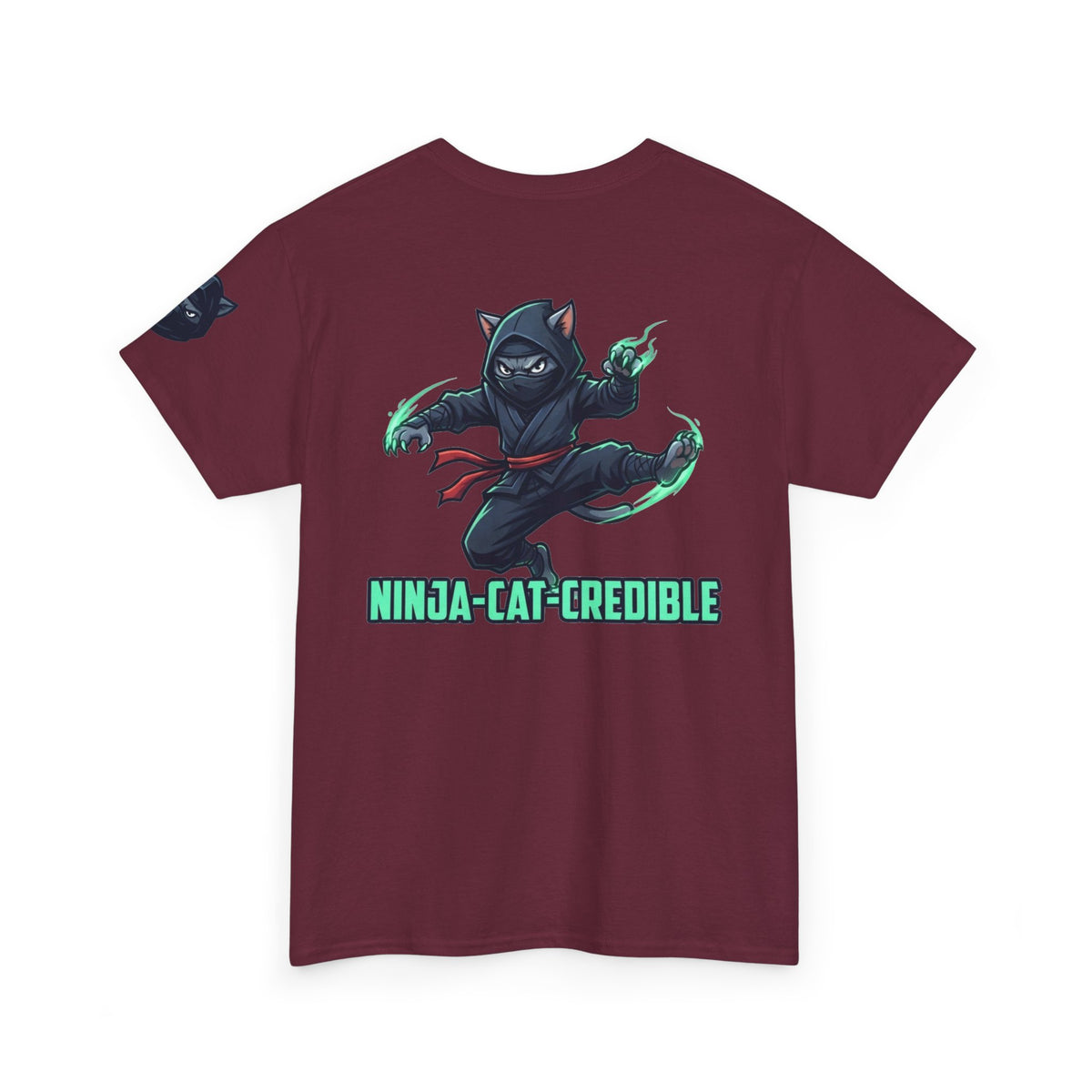 "Ninja Cat Credible" Premium Graphic Tee