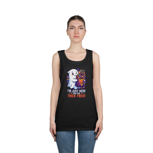 Color: Black | I'm Just Here For The Thick Treat Tank Top