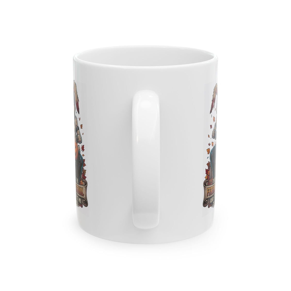"Fertility Festival" White Ceramic Mug