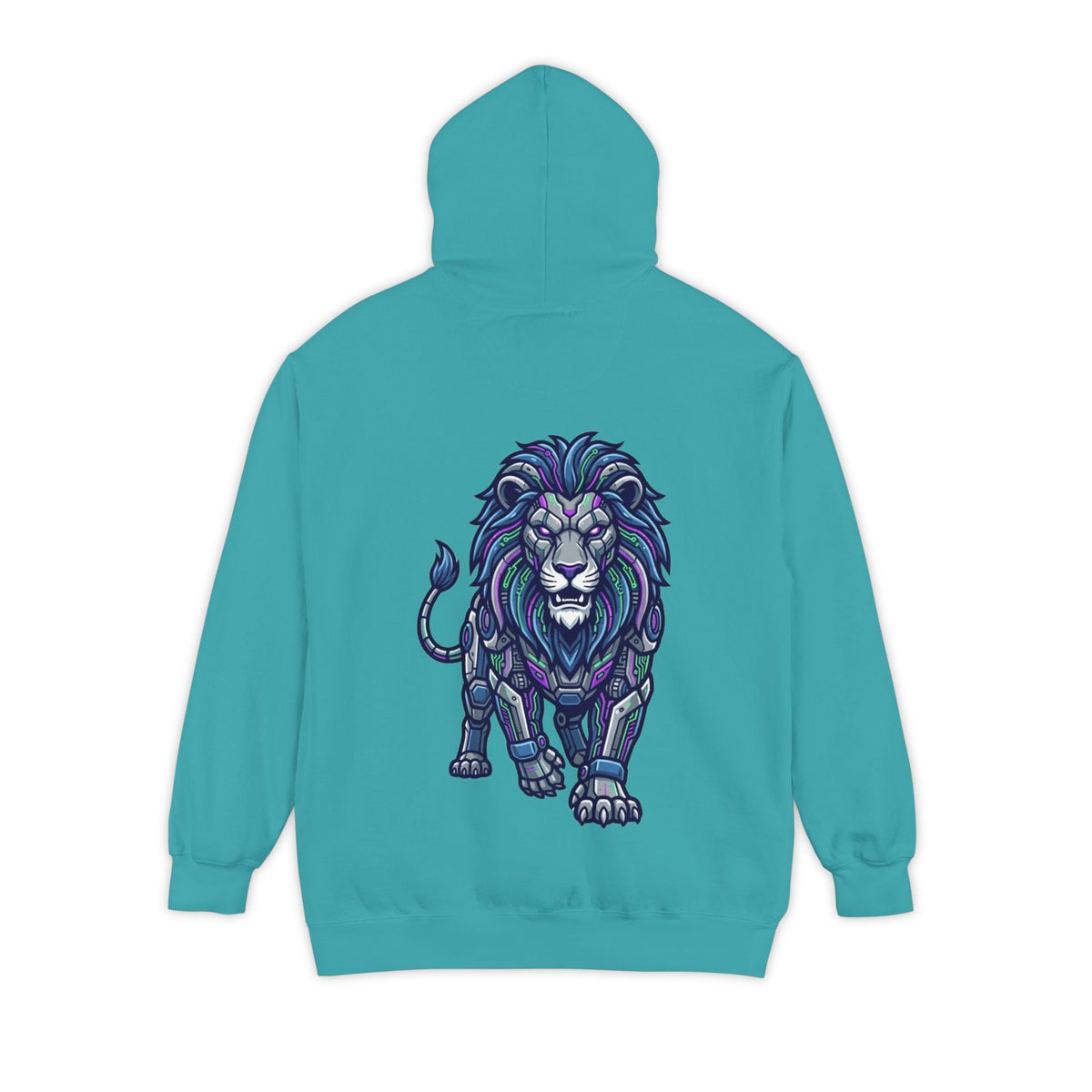 Color: Seafoam | Cyber Lion Garment-Dyed Hoodie