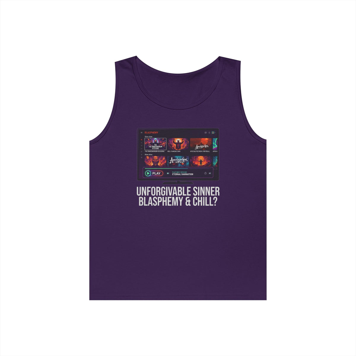 "Good Book Series Blasphemy & Chill" Tank Top