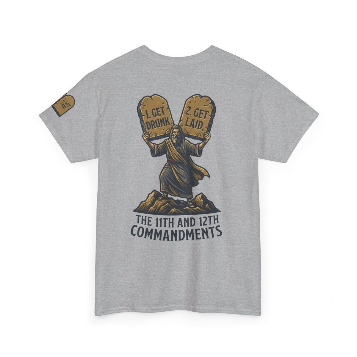 "11th and 12th Commandment" Premium Graphic Tee