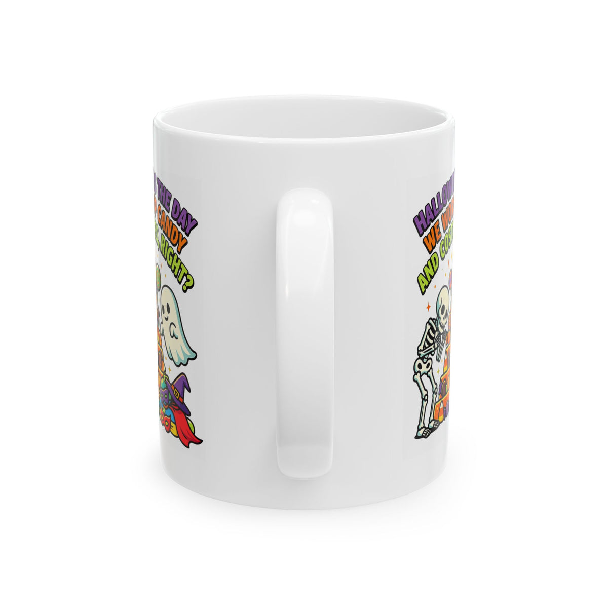 "Worship Candy" White Ceramic Mug