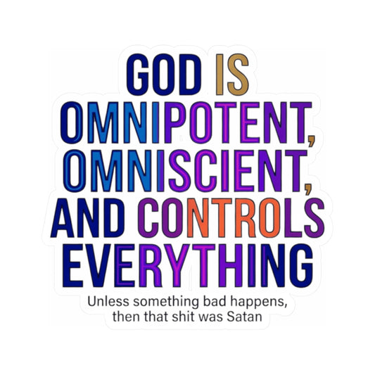 "God Controls Everything" Sticker — Main