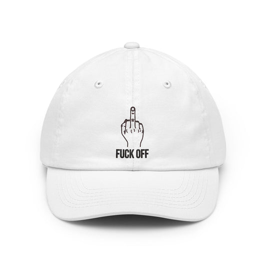Color: White | F@#% OFF Dad Hat