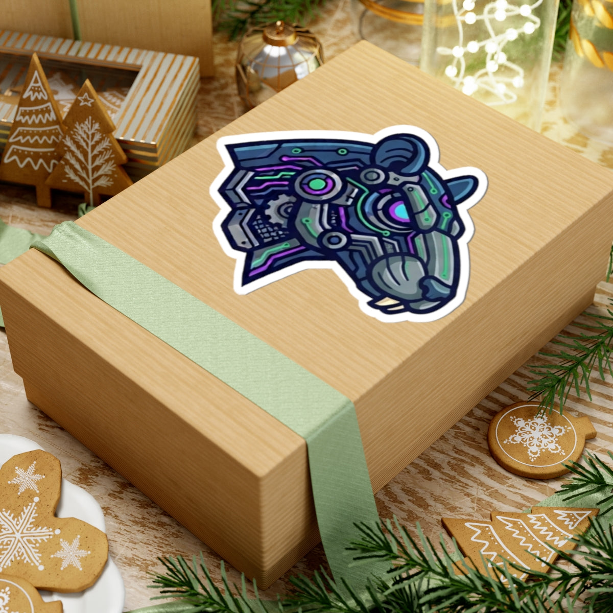 "Cyber Hamster" Sticker