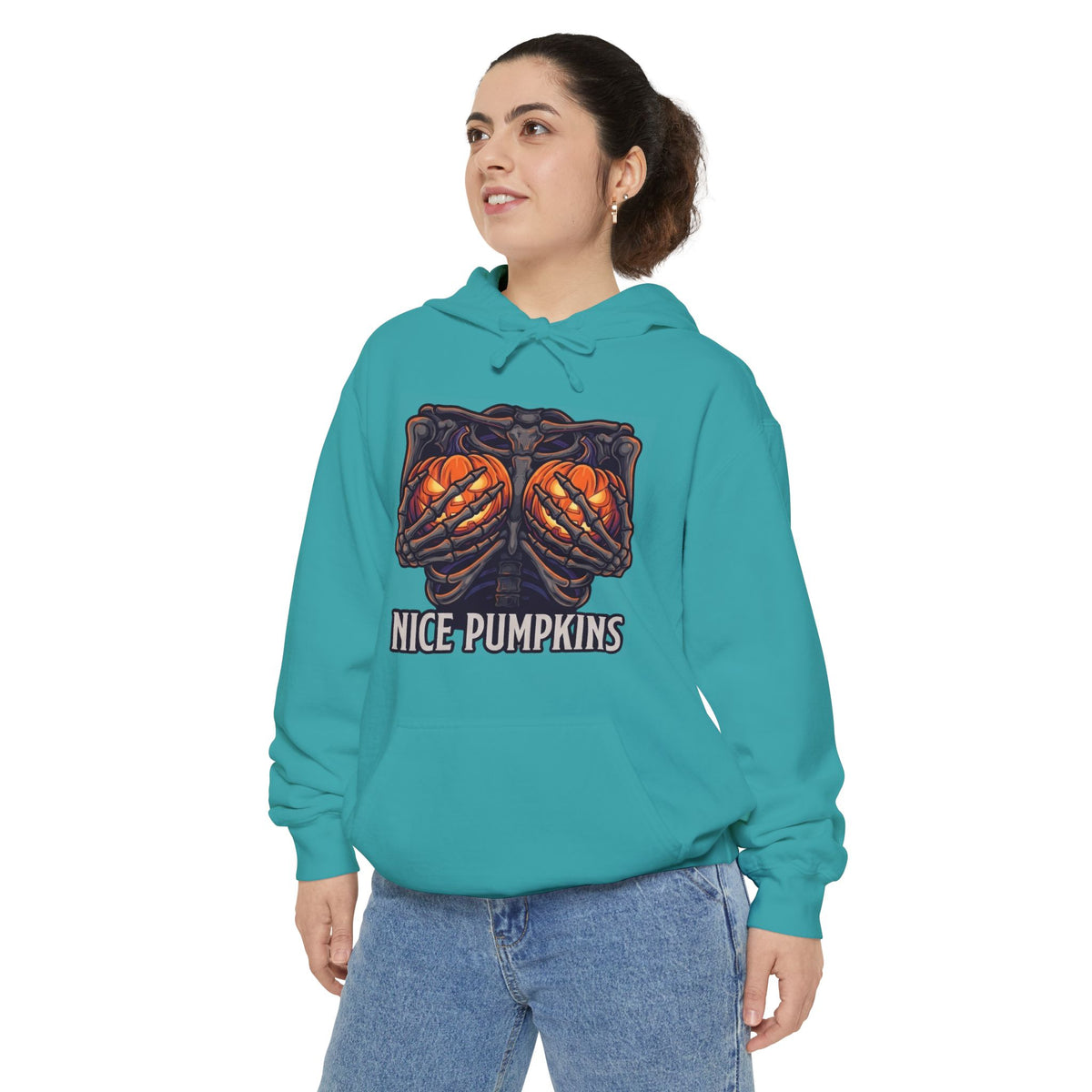 "Nice Pumpkins" Garment-Dyed Hoodie