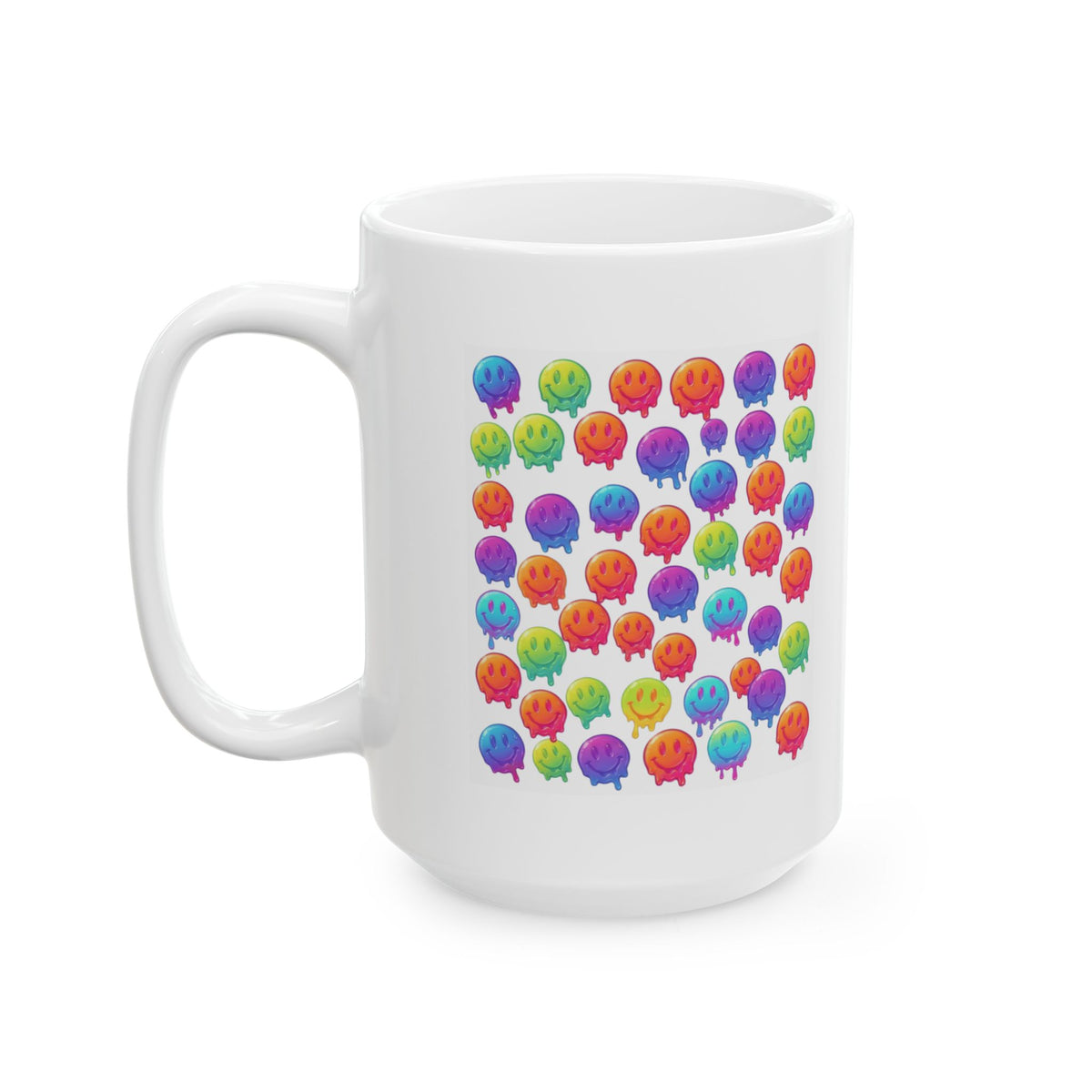 "Melting Hot" White Ceramic Mug